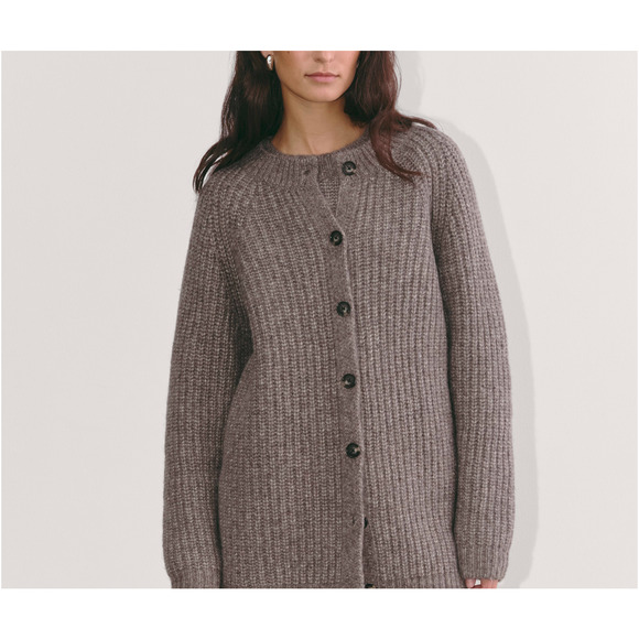 Everlane Sweaters - Everlane 'The Fisherman' Black Cardigan Size S - NWT